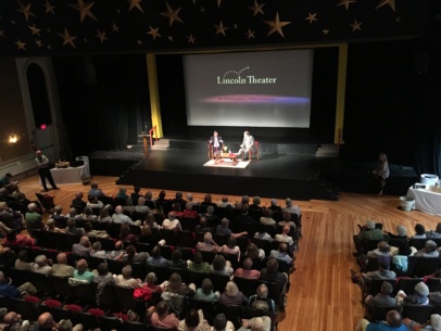 Charlie Cook, guest speaker at Lincoln Theater